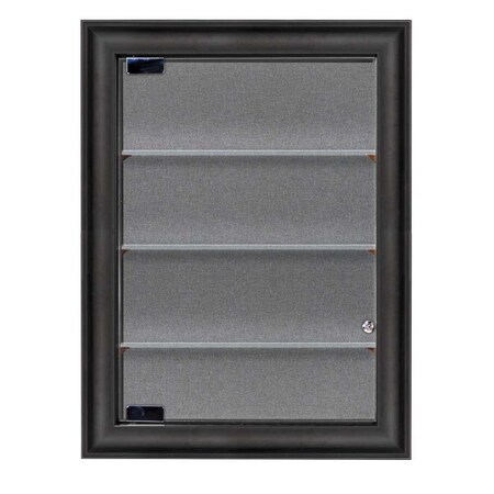 United Visual Products Outdoor Enclosed Combo Board, 42"x32", White Frame/Black & Cloud UVCB4232ODW-BLACK-CLOUD